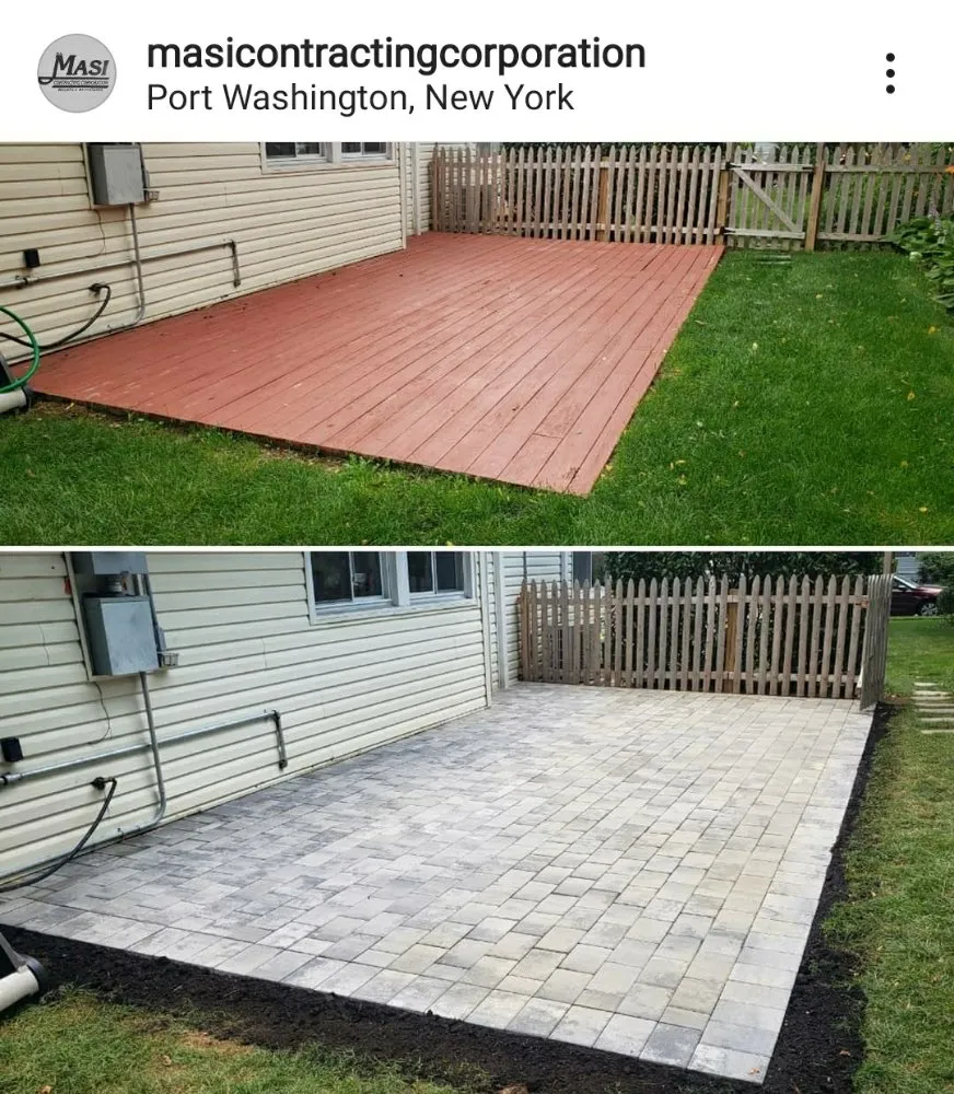 Custom outdoor landscaping experts serving Port Washington, NY - Masi Contracting
