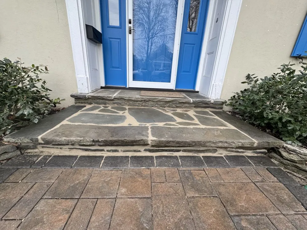 Affordable landscape installation for year-round maintenance in West Orange, NJ by Mason Crew and Landscape