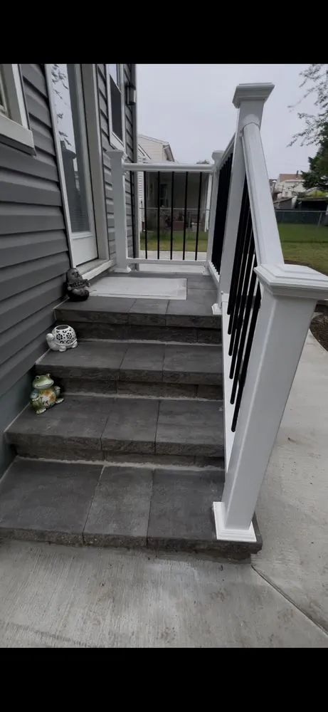 Affordable landscape installation in West Orange, NJ by Mason Crew and Landscape