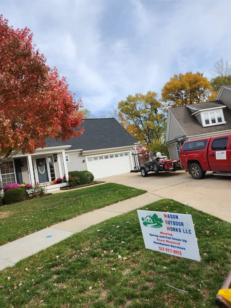 Local yard cleanup service for residential properties across Mason, MI - Mason Outdoor Works