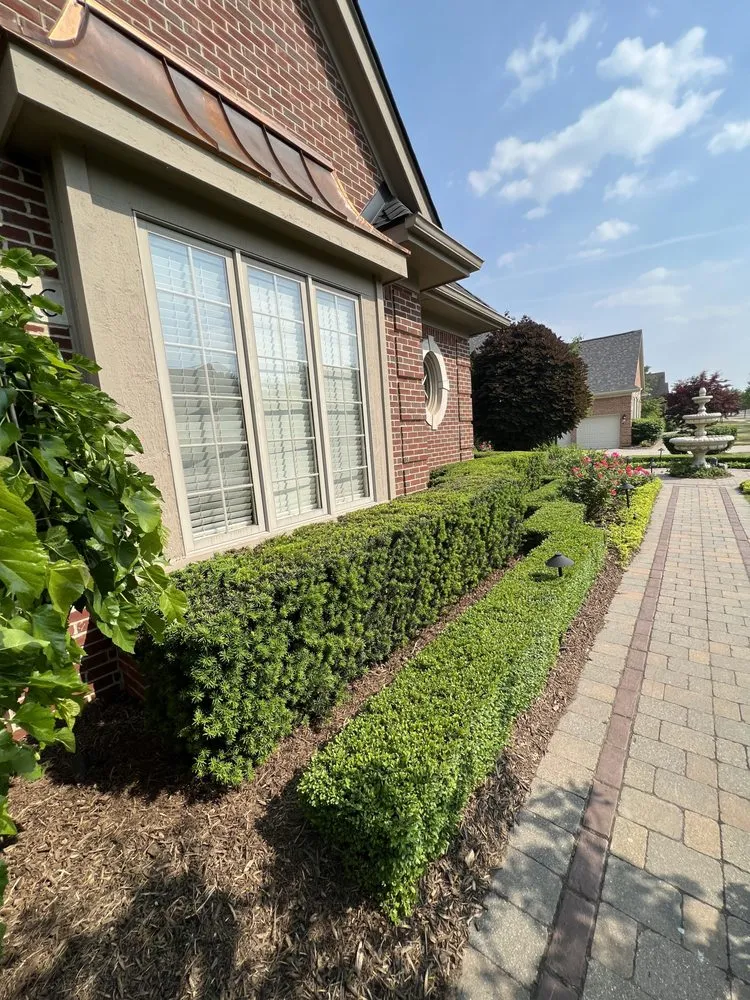 Custom yard maintenance in Northville, MI by Mason Property Management