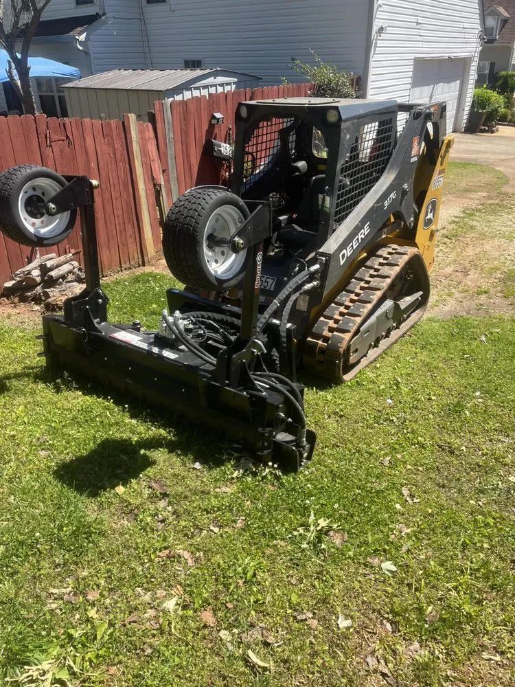 Custom landscape design in Atlanta, GA by Masonite Land Clearing