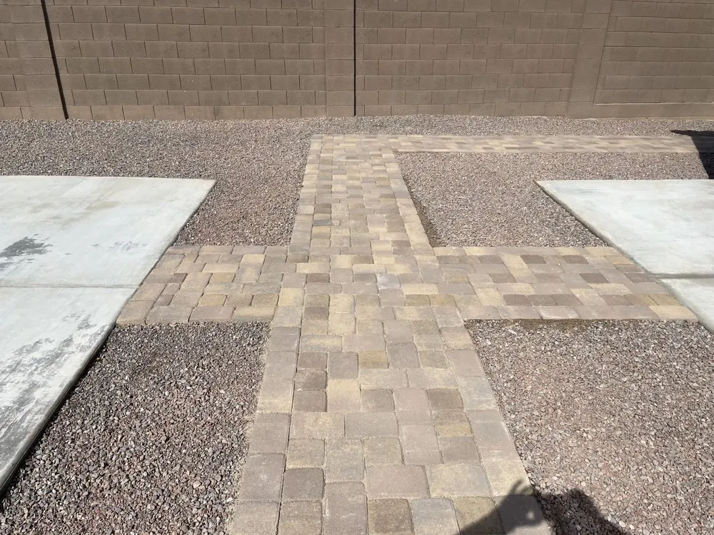 Affordable garden landscaping in El Mirage, AZ by Masonry & Landscape