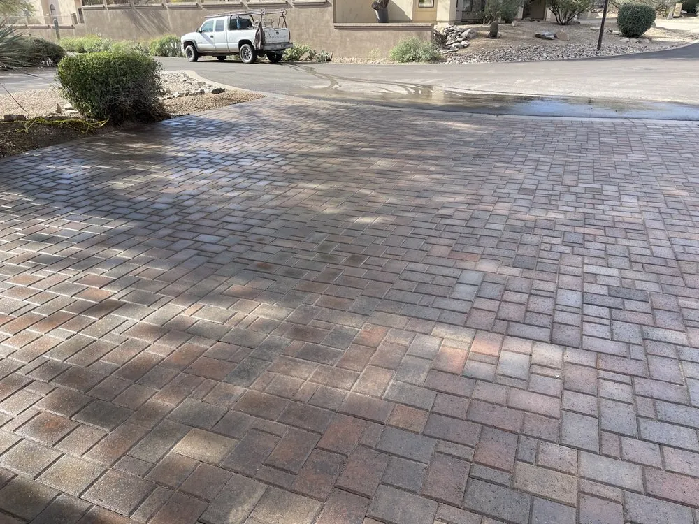 Custom landscape installation in El Mirage, AZ - Masonry & Landscape