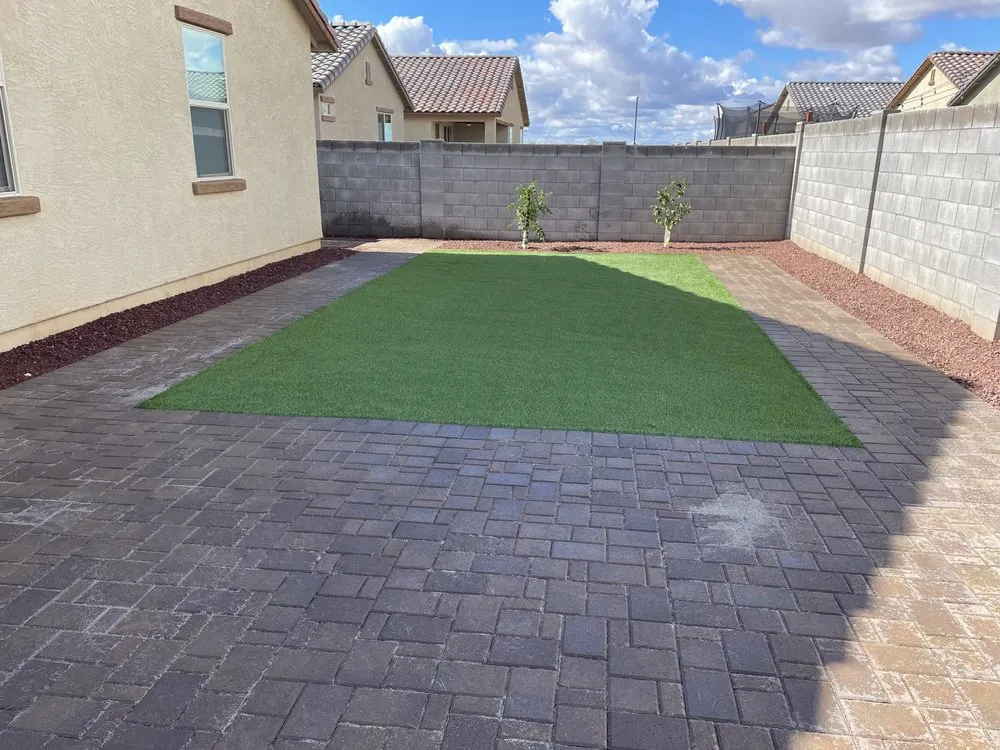 Affordable outdoor landscaping in El Mirage, AZ - Masonry & Landscape