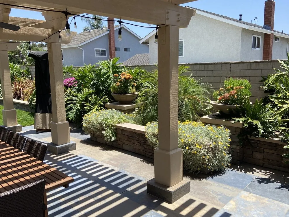 Expert garden landscaping for year-round maintenance across Laguna Niguel, CA - Masonry Dynamics