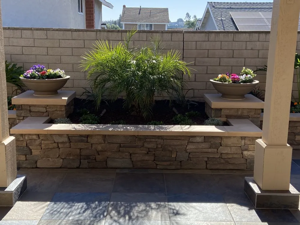 Local lawn mowing service in Laguna Niguel, CA by Masonry Dynamics