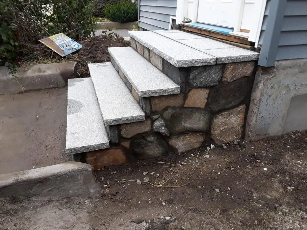 Professional landscape design in Medford, MA by Masonry Mass