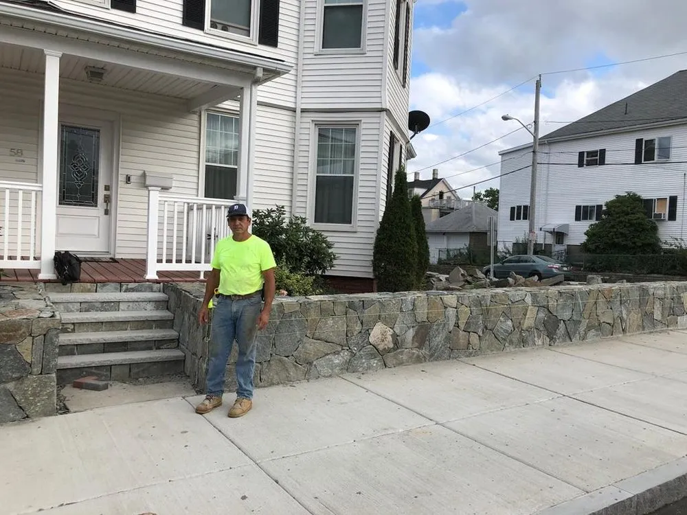 Local residential landscaping in Medford, MA - Masonry Mass