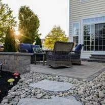 Local landscape installation in Chalfont, PA by Mason's Landscaping & Construction