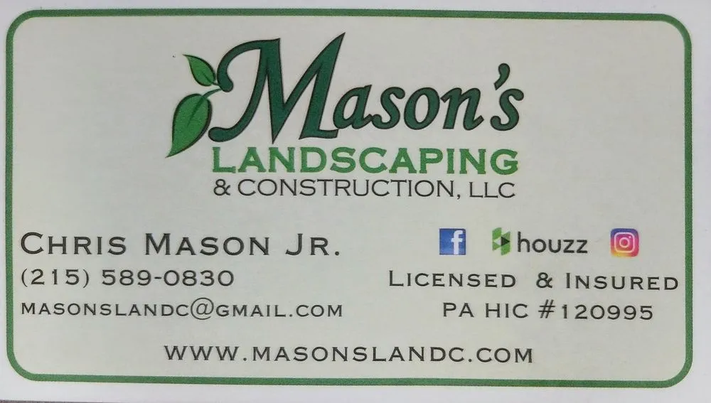 Expert yard cleanup service with custom design across Chalfont, PA - Mason's Landscaping & Construction
