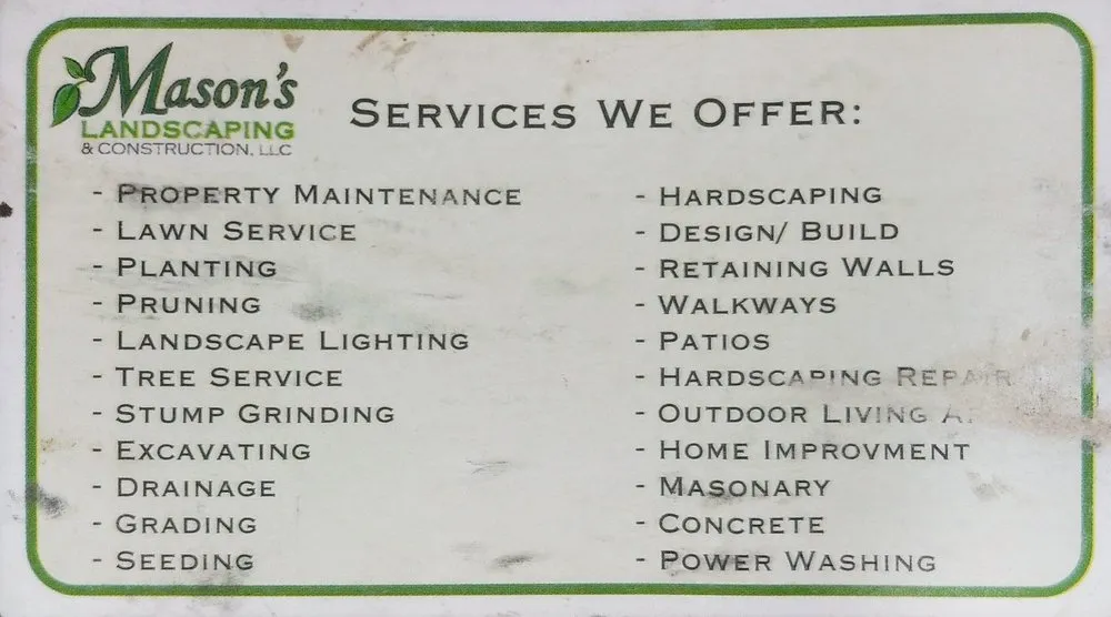 Custom landscaping services in Chalfont, PA by Mason's Landscaping & Construction