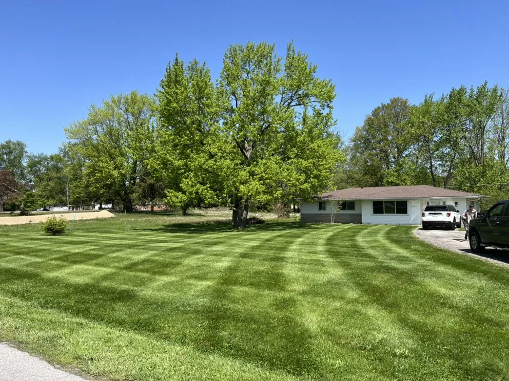 Professional yard cleanup service for residential properties in Kokomo, IN by Masons Lawn Care