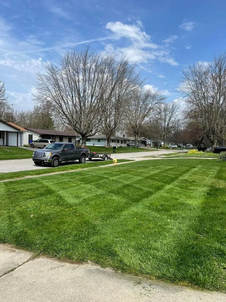 Custom landscape installation in Kokomo, IN by Masons Lawn Care