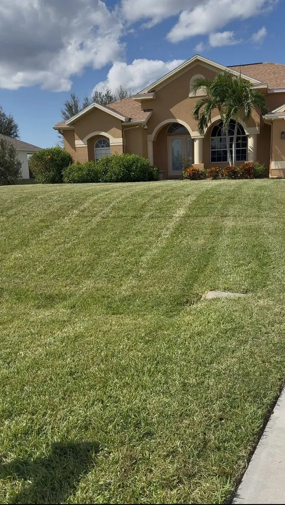 Reliable lawn mowing service for beautiful yards in Cape Coral, FL by Mason’s Lawn Rescue