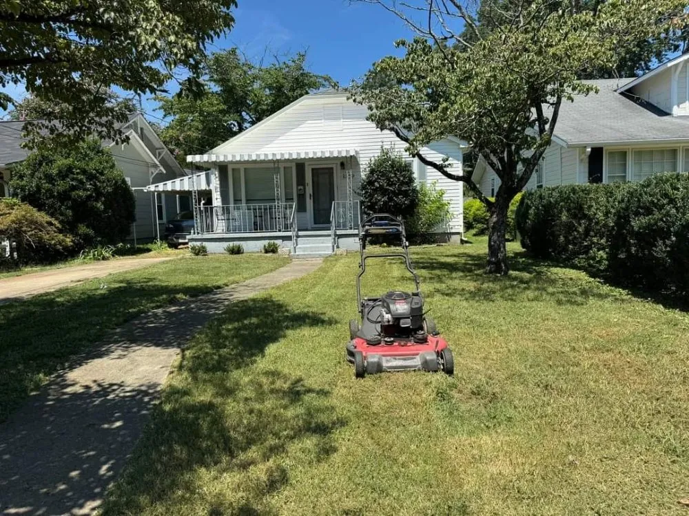 Professional landscape installation in Hot Springs, AR by Masons lawncare