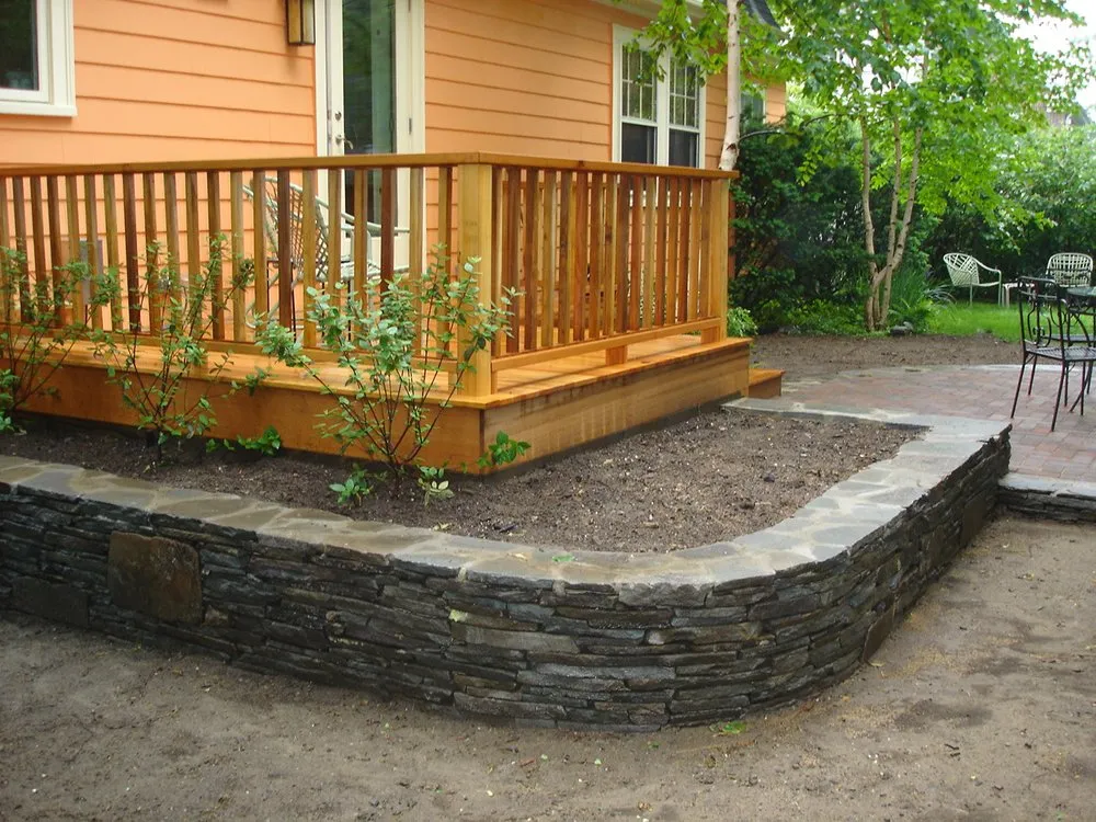 Professional yard maintenance for residential properties in Melrose, MA by Masonworks Landscapes