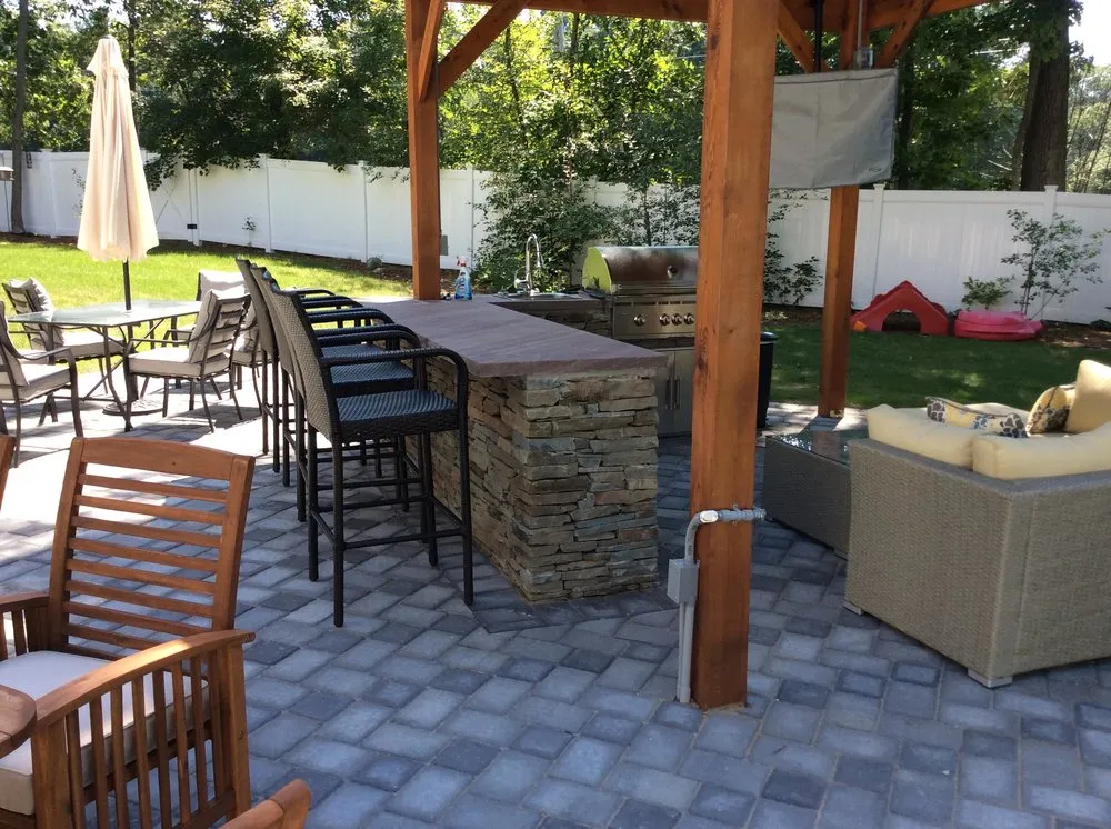 Trusted lawn mowing service for beautiful yards in Melrose, MA by Masonworks Landscapes