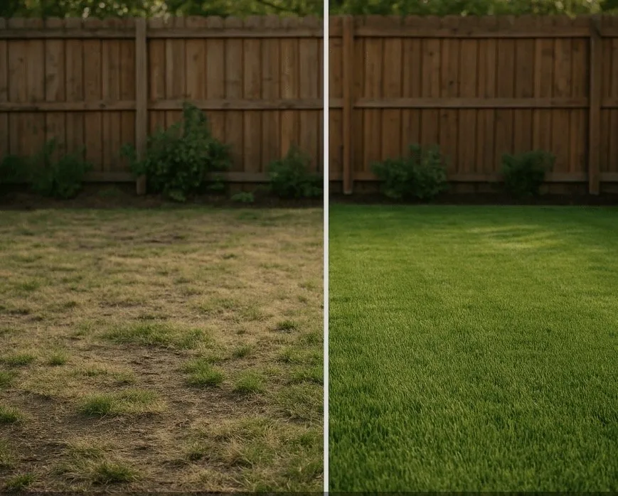 Custom garden landscaping in Teachey, NC by Mass Force Land Clearing