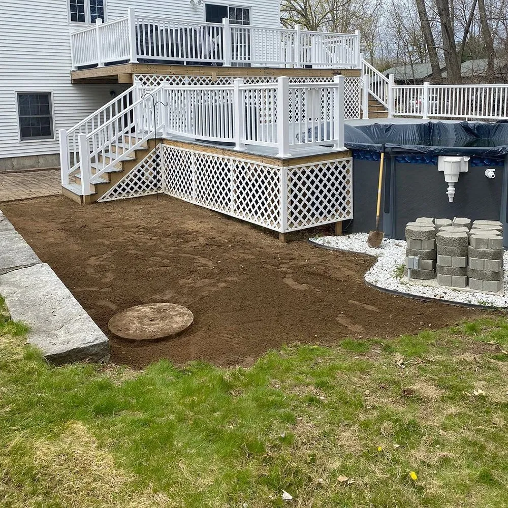 Custom garden landscaping in Springfield, MA - Mass General Services