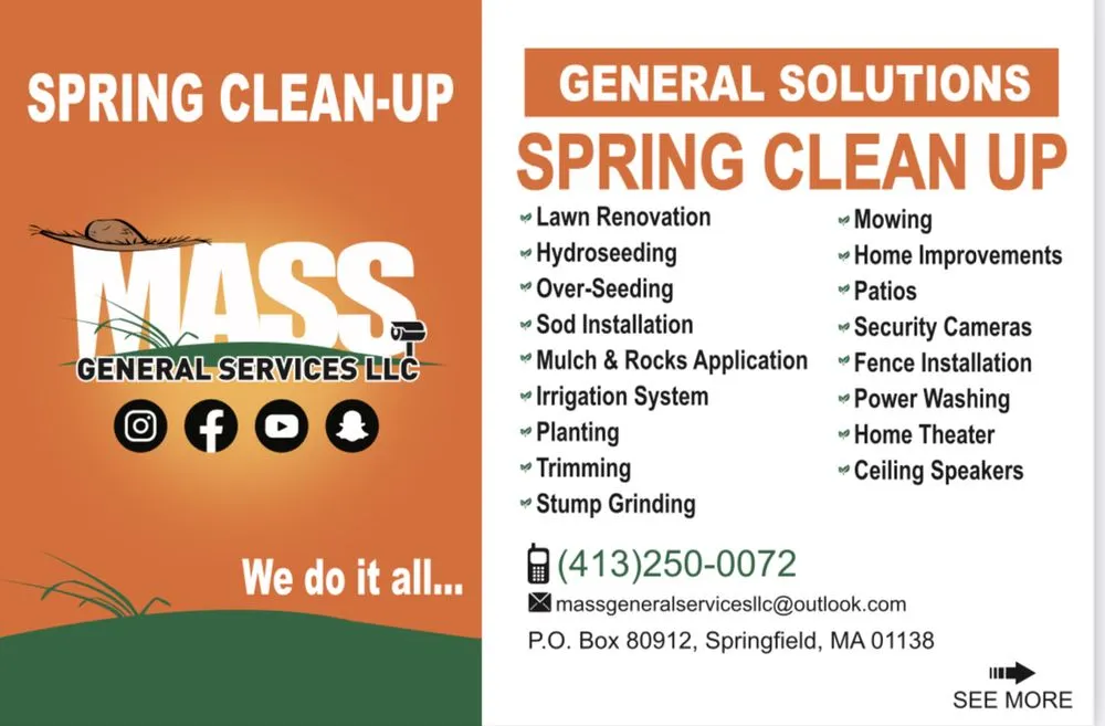 Reliable residential landscaping experts serving Springfield, MA - Mass General Services