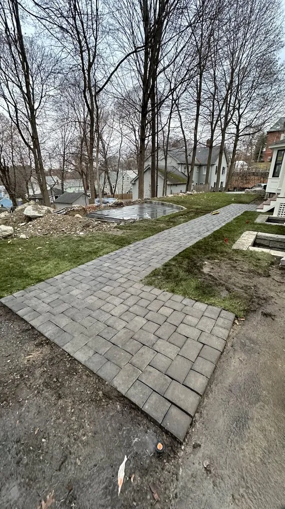 Professional landscaping services in Marlborough, MA by Mass Landscape Masonry