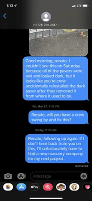 Mass Stone Landscape Construction Logo