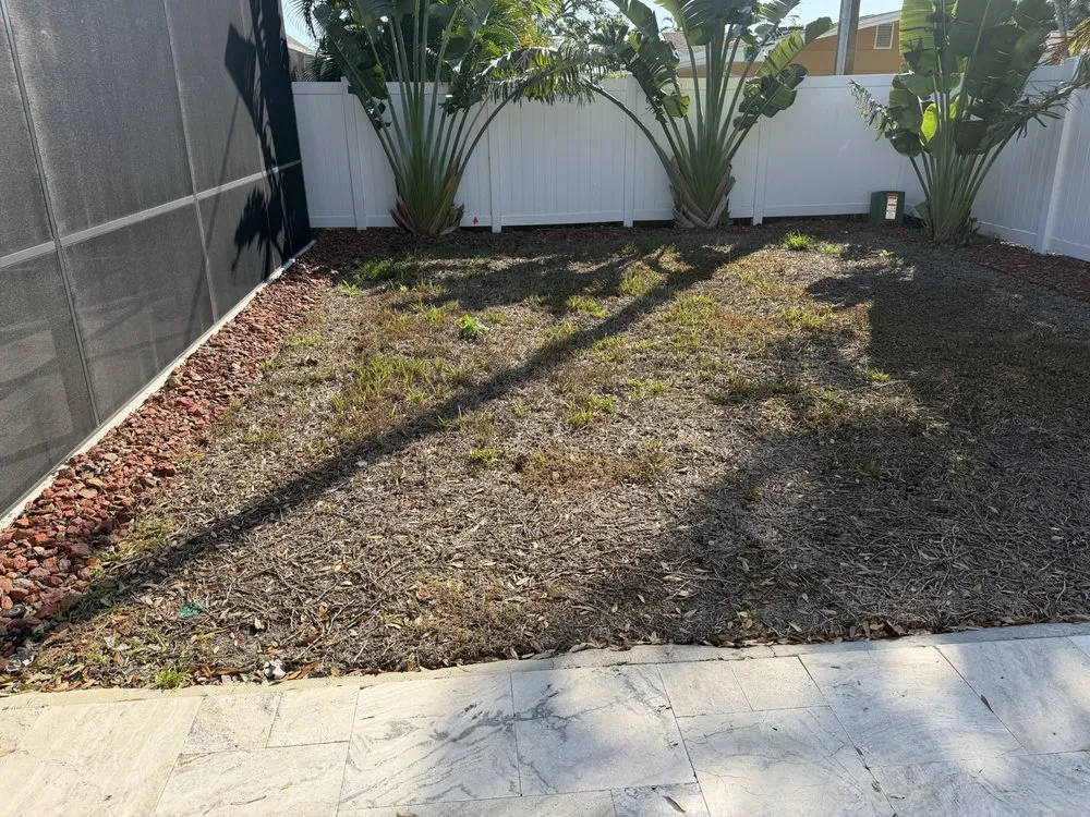 Custom landscape installation in Saint Petersburg, FL by Massey Services