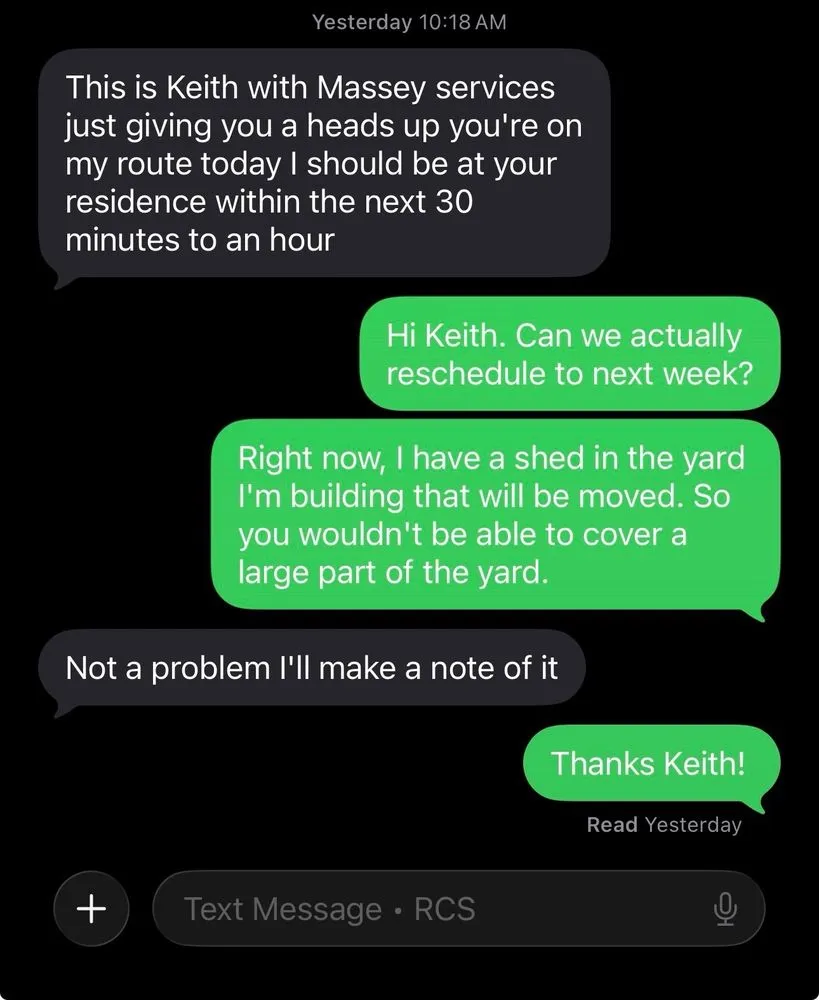 Professional yard cleanup service in Tampa, FL - Massey Services