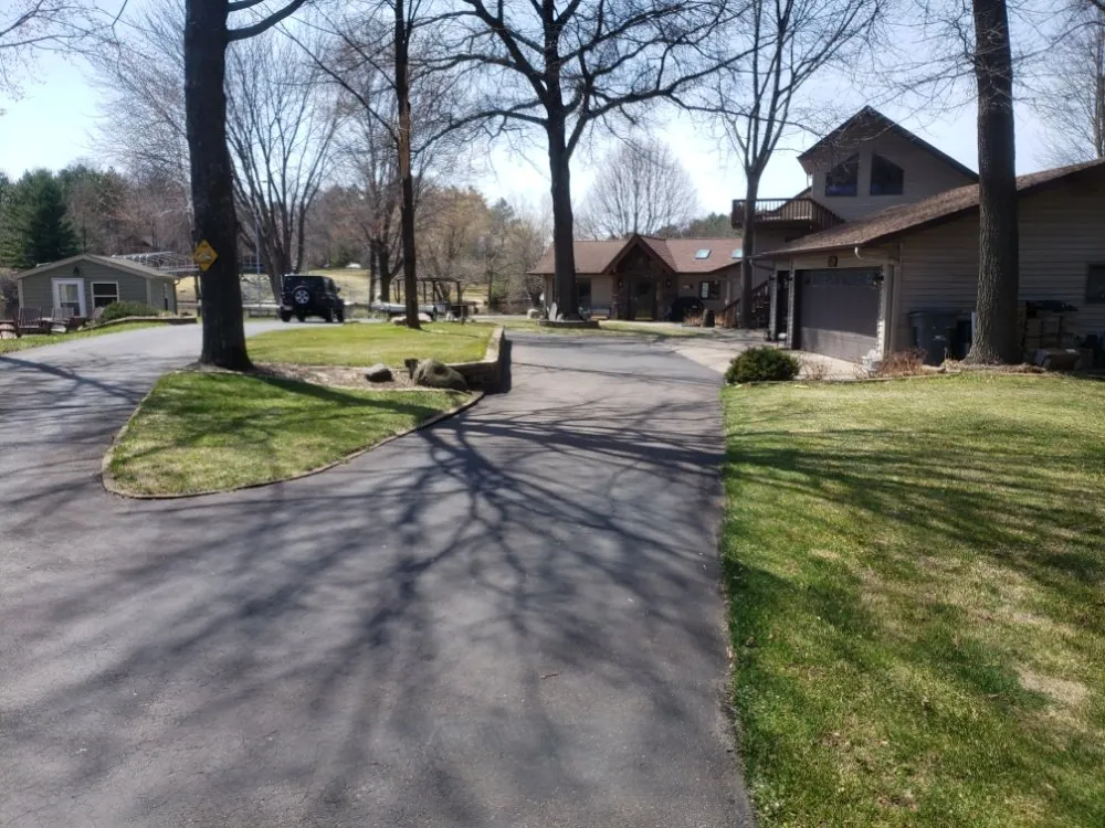 Local outdoor landscaping for residential properties in Sheldon, WI by Mast Lawn Care