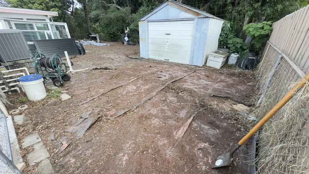 Professional outdoor landscaping in Largo, FL by Master 360 Services