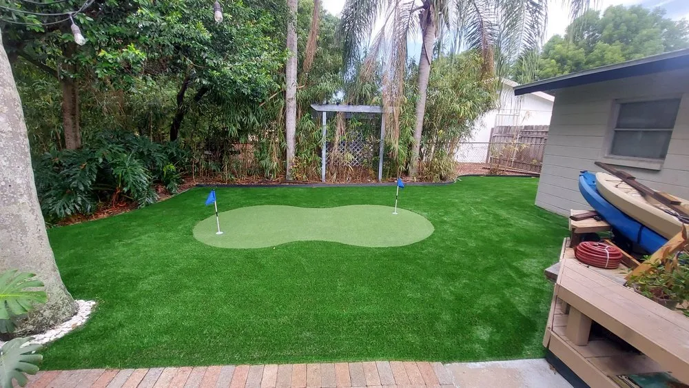 Custom landscape design in Largo, FL by Master 360 Services