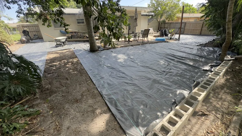 Custom garden landscaping in Largo, FL - Master 360 Services