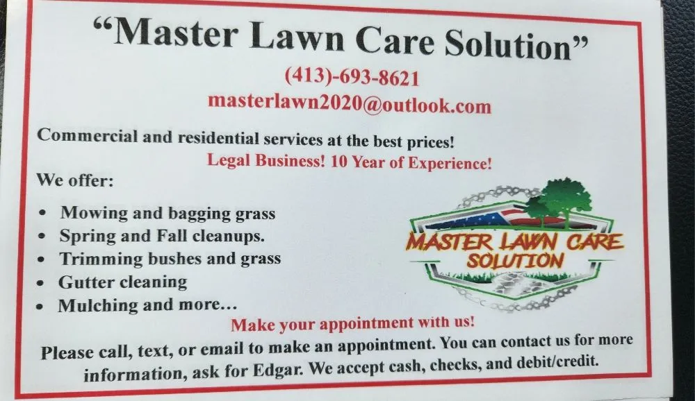 Local lawn care service for residential properties across Springfield, MA - Master Lawn Care Solution
