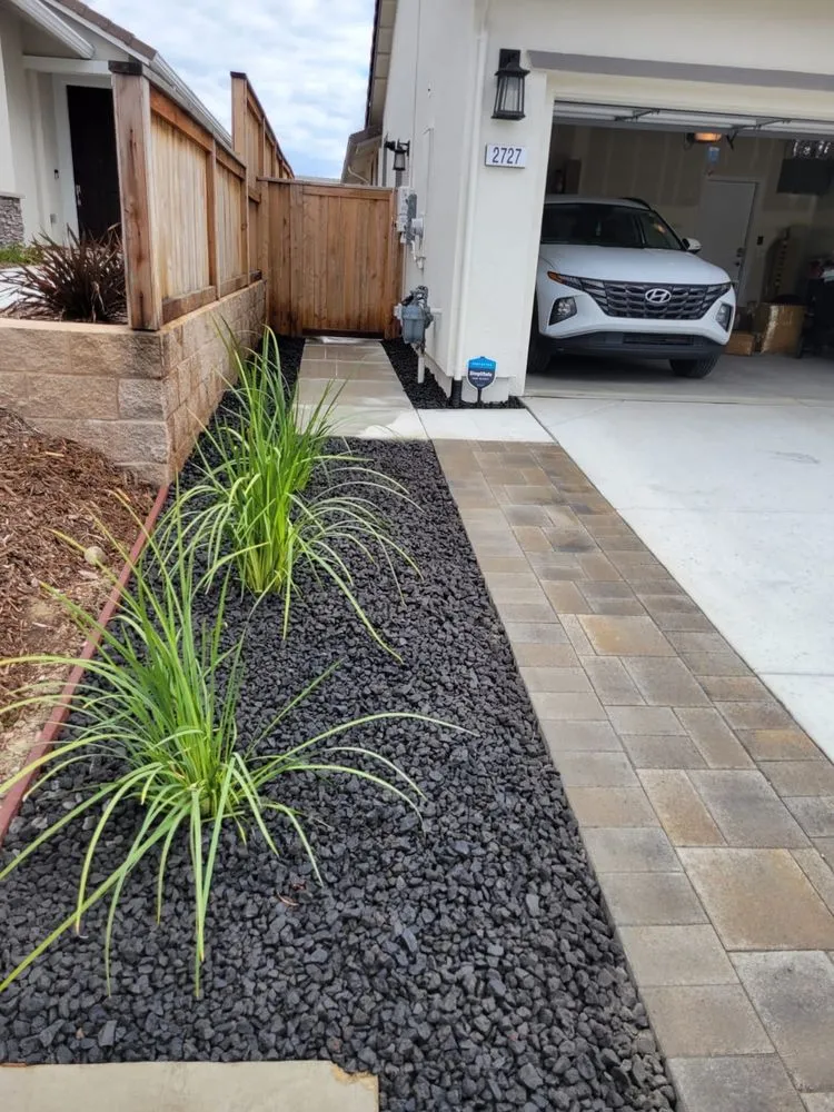 Custom landscape installation in Rocklin, CA - Master Pavers and Landscaping