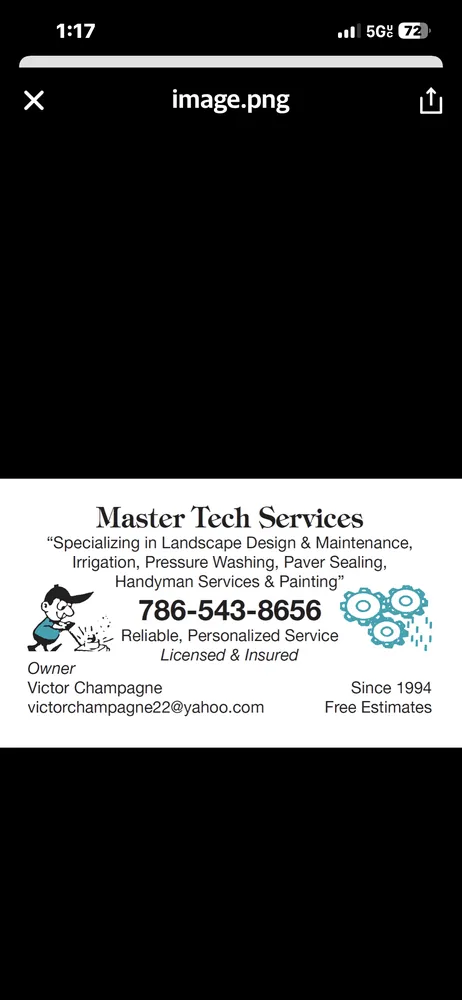 Local lawn care service in Sarasota, FL by Master Tech Services Inc