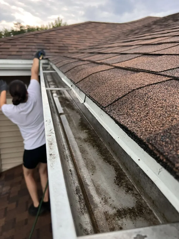 Custom landscape installation in Madison, WI by Masterful Home Cleaners