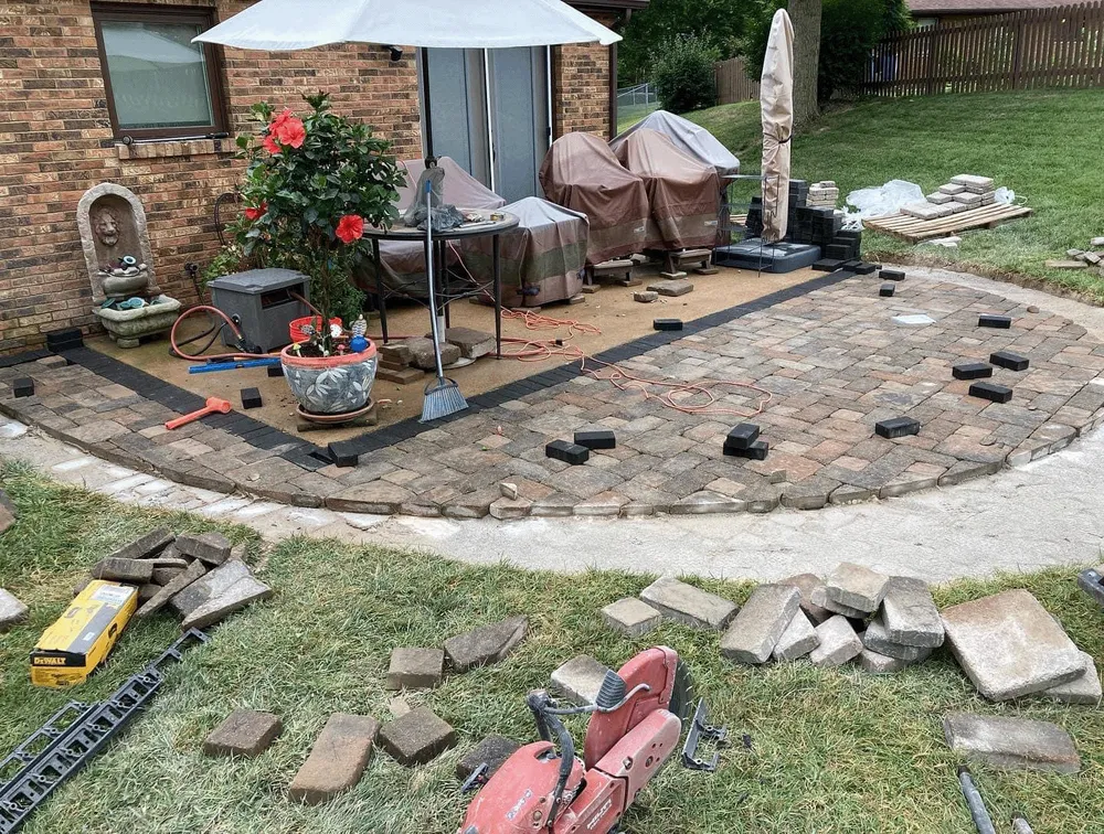 Professional yard maintenance for outdoor upgrades in Collinsville, IL by Masterpiece Landscaping