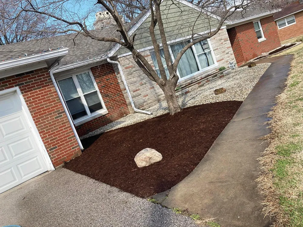 Custom yard cleanup service near you in Collinsville, IL by Masterpiece Landscaping