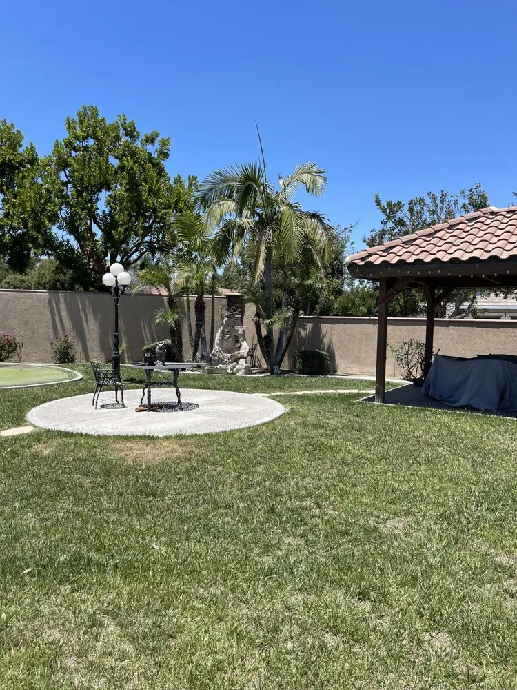 Custom outdoor landscaping in Riverside, CA by Master’s Tree Service and Landscaping