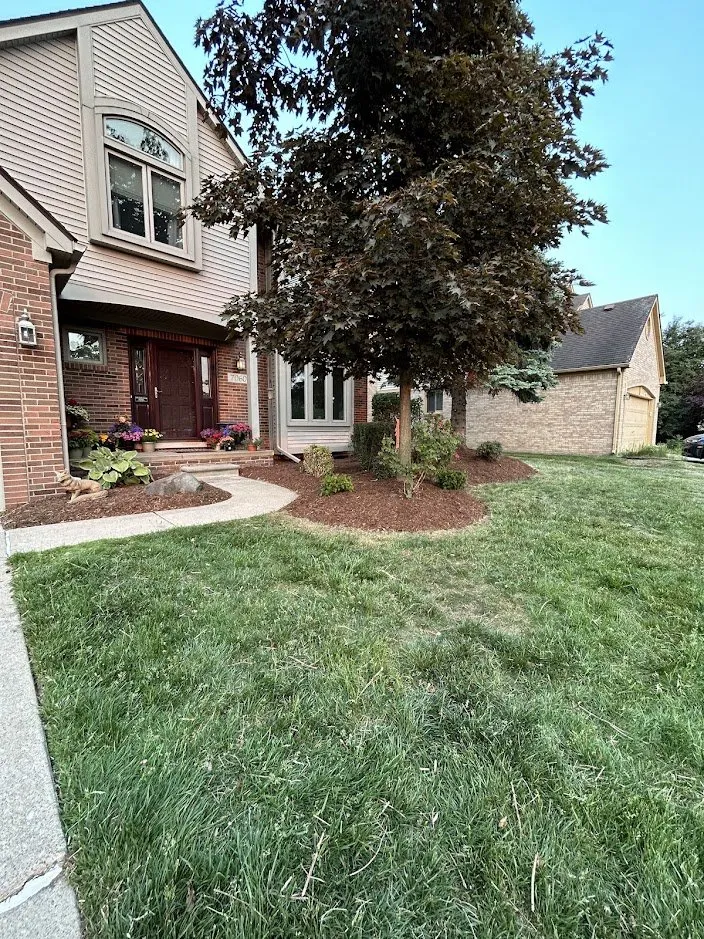 Professional garden landscaping in Canton, MI by Mastin Outdoor Solutions