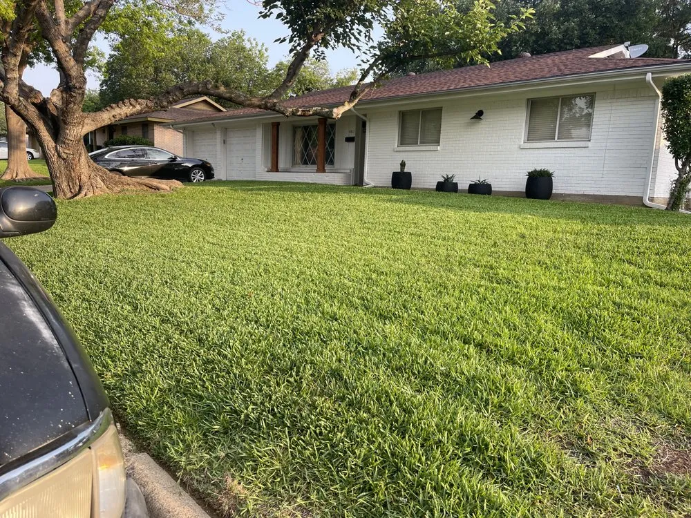 Professional landscape design near you in Fort Worth, TX by Mata Fence & Lawncare