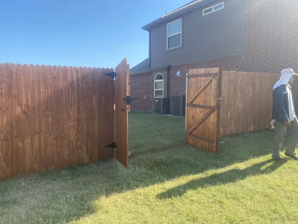 Professional yard cleanup service in Fort Worth, TX - Mata Fence & Lawncare