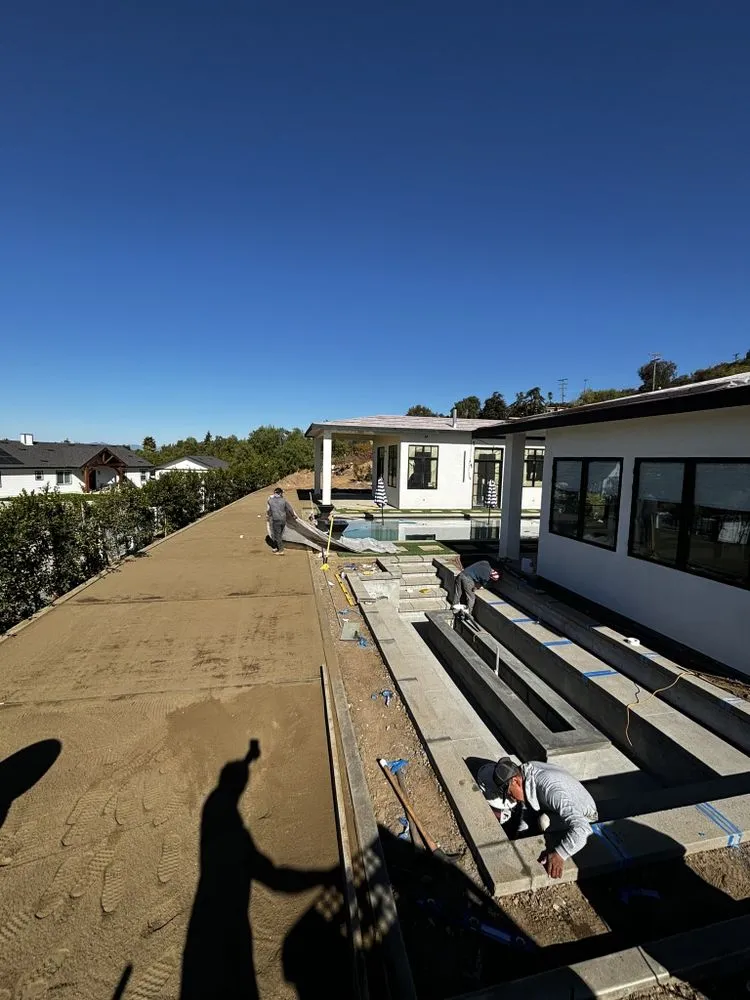 Custom landscape installation in Vista, CA by Matador Landscaping