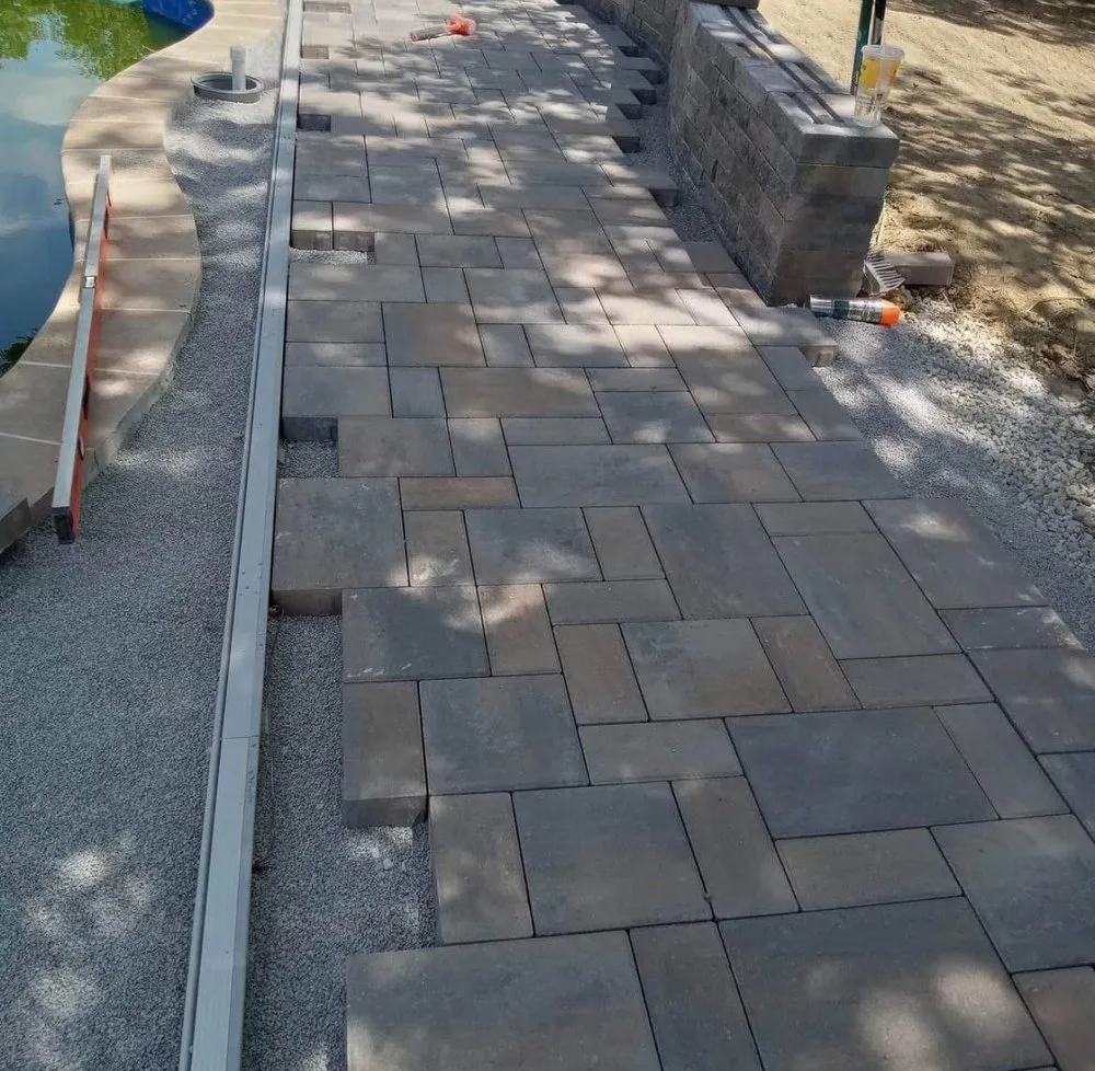 Custom outdoor landscaping for residential properties in Dayton, OH by Mata’s Landscaping & Design