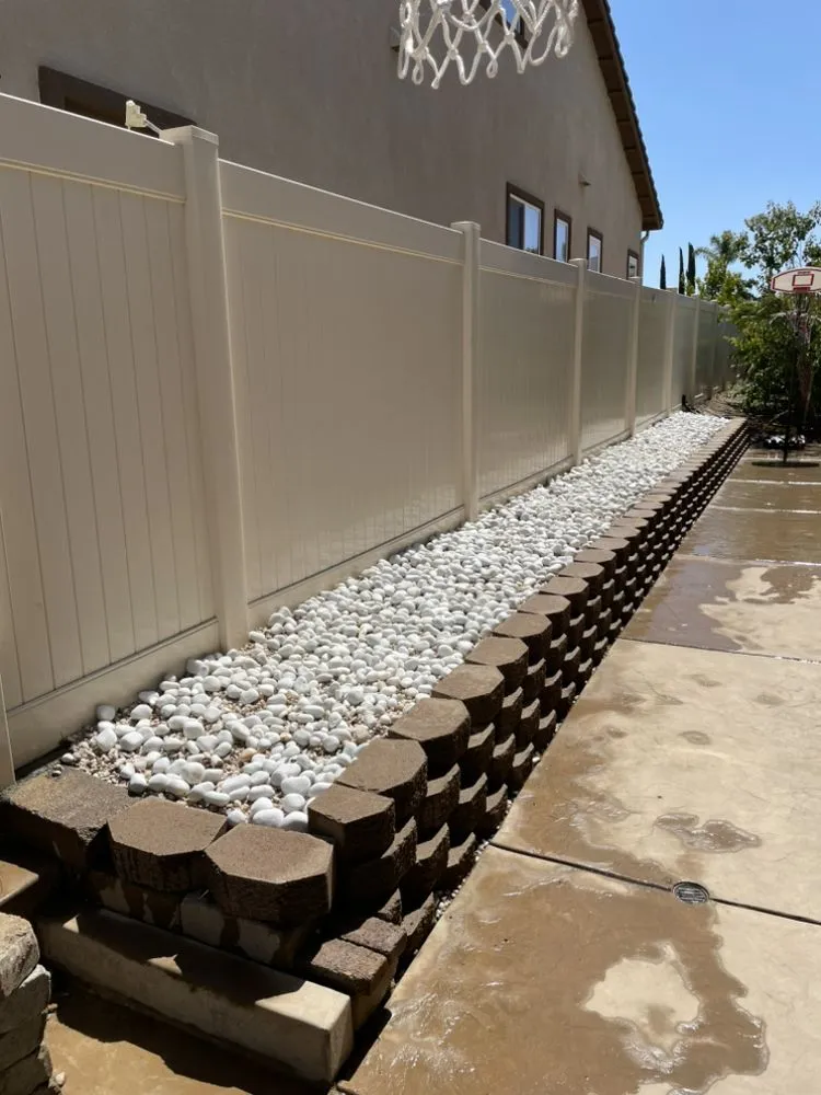 Local landscape installation with custom design across Fallbrook, CA - Mateo handyman services