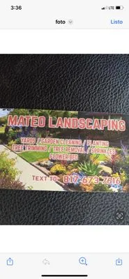 Mateo Landscaping Logo
