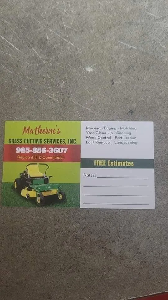 Expert yard cleanup service in Houma, LA by Matherne’s Lawn Care Service