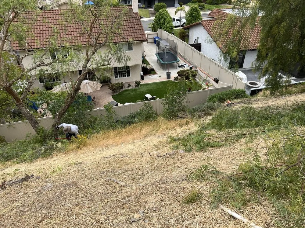 Local lawn mowing service for homes in Escondido, CA by Matheus Landscaping And Maintenance Services