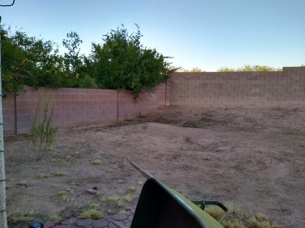 Professional outdoor landscaping in Vail, AZ by Mathew's Lawn Care